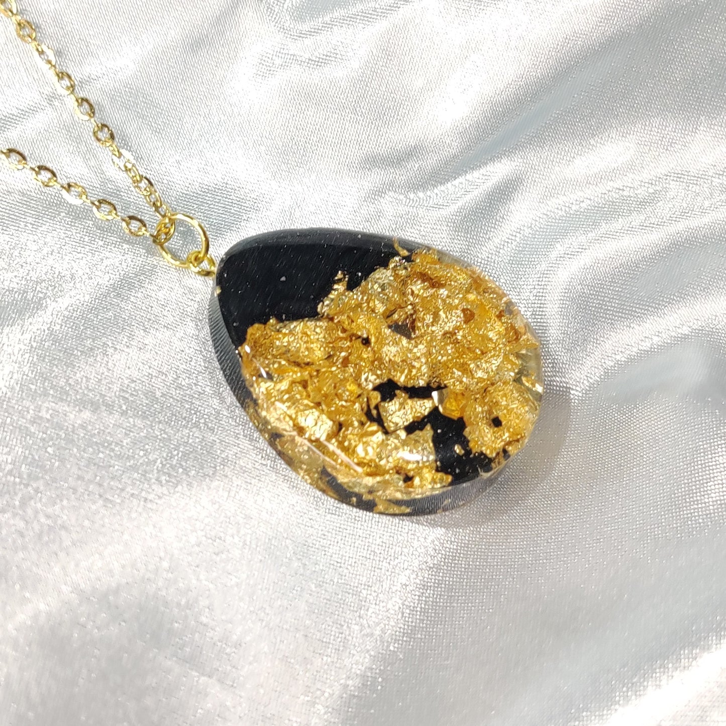 Black and Gold Pendant