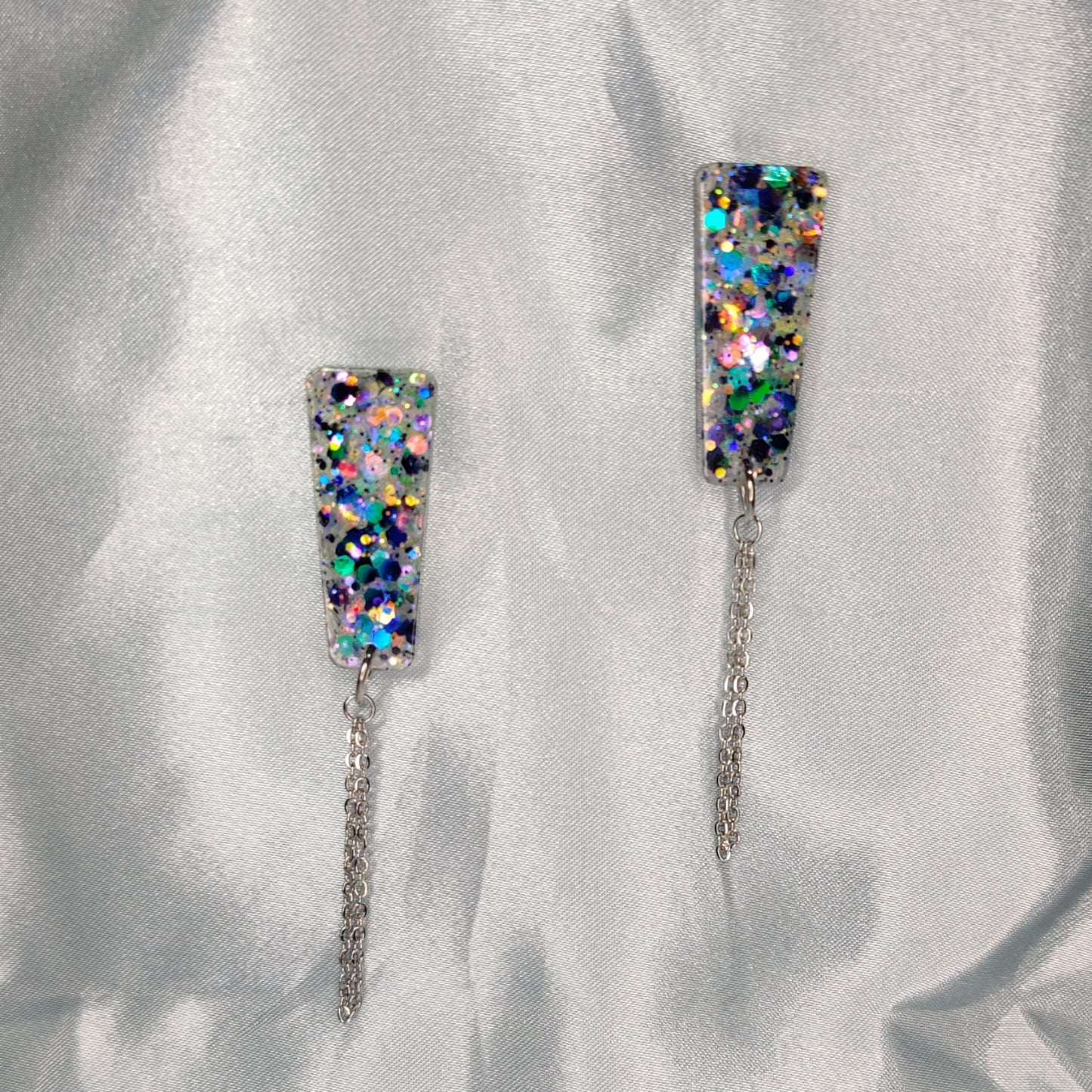 November Rain Chain Earrings