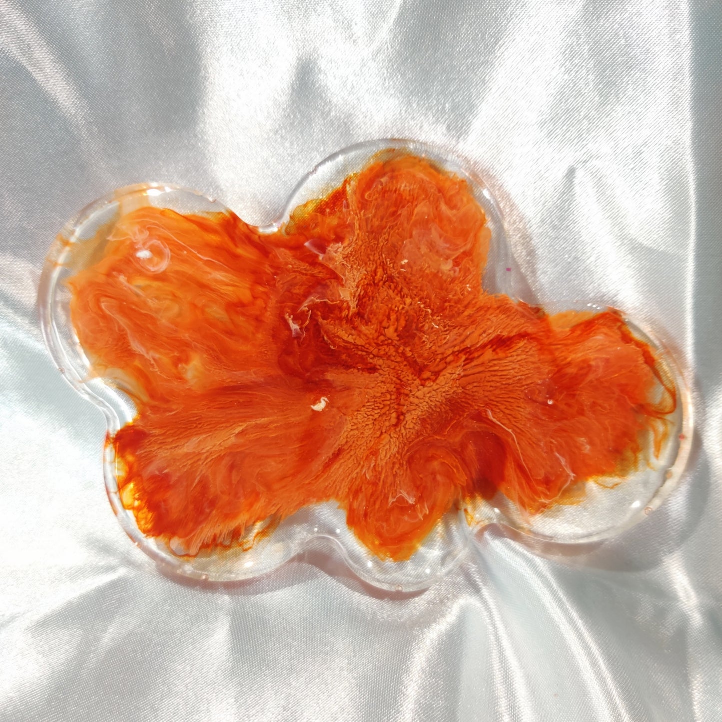 Sublime Orange Cloud Coaster