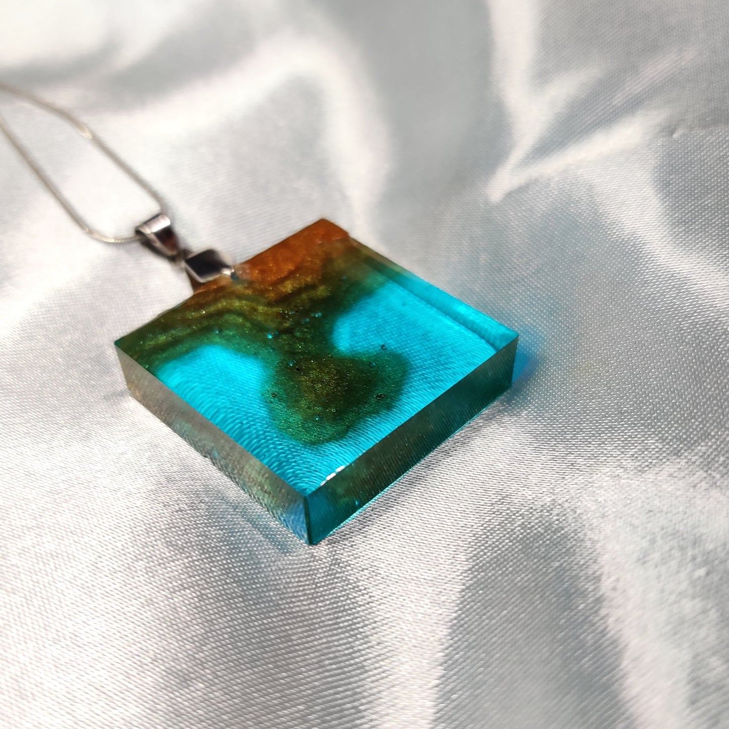 Square Island Pendant (Discount)